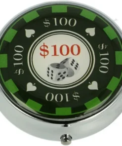 Cool Taschenaschenbecher Casino 100 Würfel Rund