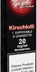 Kirschlolli Erdbeer Guzele Einweg E-Zigarette 20mg