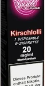 Kirschlolli Himbeer Guzele Einweg E-Zigarette 20mg
