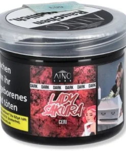 AINO Dark Lady Sakura Wasserpfeifentabak 25g