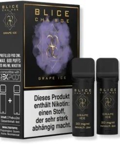 Blice Charge Grape Ice Prefilled Pods 2x2ml 20mg