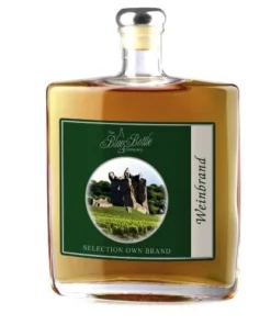 Brand BLUE BOTTLE COMPANY Weinbrand VSOP 36 % Vol. 500 ml