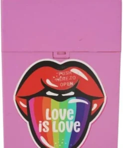 Clic Boxx Zigarettenbox Love Nr.3 Mund mit Schriftzug