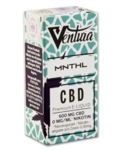 Ventura Menthol 6% CBD ohne Nicotin & THC