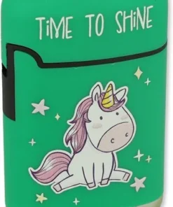Easy Torch Feuerzeuge Einhorn Grün 8v12 Time To Shine