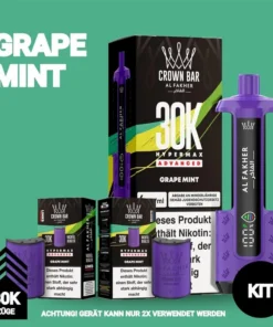 Al Fakher 30k Hypermax | KIT | Grape Mint