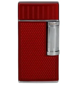 COLIBRI Feuerzeug „Julius II“ rot/chrom Sz