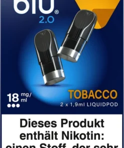 blu 2.0 Podpack 1,9ml Tobacco 18mg/ml Nikotin 2er