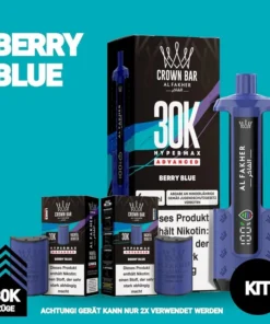 Al Fakher 30k Hypermax | KIT | Berry Blue