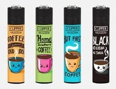 CLIPPER FEUERZEUG MOTIV – COFFEE 3 – 48 Feuerzeuge