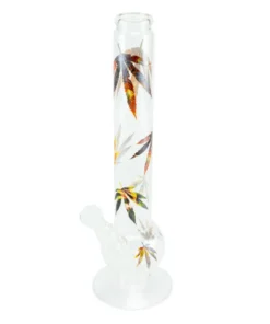 Bong Glas „Multi Leaf“, H 37cm, 40mm, S 18,8mm