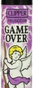 Clipper Feuerzeug Badass Angels 4 3v4 GAME OVER