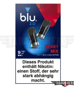 Blu 2.0 Berry Mix Vape Pods 9mg (1×2 Stück)