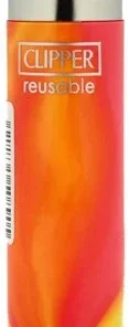 Clipper Feuerzeug Pink Nebula 1v4 Pink-Orange