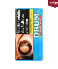Drum Hellblau Tabak Feinschnitt Pouch (30g)