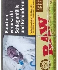 RAW Green Feinschnitt Tabak Pouch (30g)