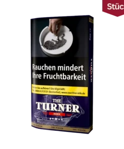 The Turner Dark Feinschnitt Tabak Pouch (40g)