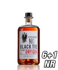 SET Gin BLACK TIE 6 + 1 gratis