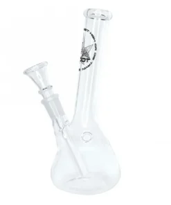 Bong Glas GHODT klar 20 cm Schliff 14,5 mm