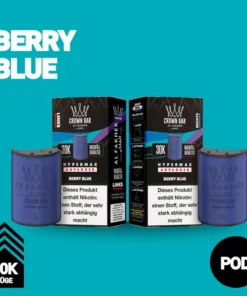 Al Fakher 30k Hypermax | POD | Berry Blue