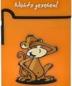 Easy Torch Affe Nichts gesehen! Feuerzeug orange