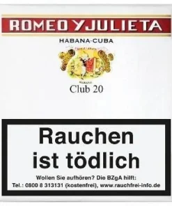 Romeo Y Julieta Club Zigarillos (20 Stück)