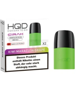 HQD – Cirak – Prefilled Pod – Kiwi Maracuja Grape – 2ml – 2er Pack