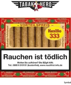 Hasillo FF 333 Sumatra (5×50 Zigarillos)