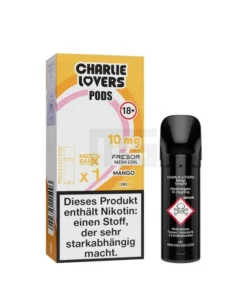 Charlie Lovers – Prefilled Pods – Mango – 2ml – 10mg – 1er Paket