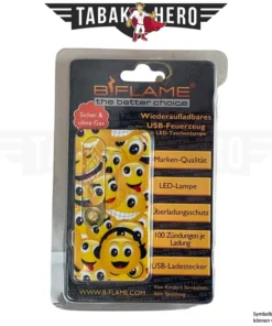 USB-Feuerzeug mit LED-Taschenlampe