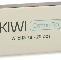 KIWI Cotton Filter Tips Wild Rose 20Stk.