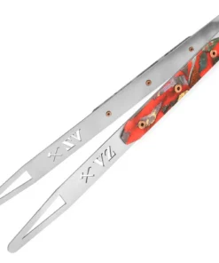VZ Hookah Kohlezange Hybrid Red/Blue