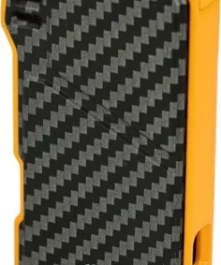 Myon Softflame Pfeifenfeuerzeug mit Tool Gelb/Carbon
