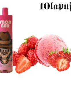 PUFF 9000 VBON – Eiscreme Erdbeere