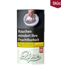 Pepe Fine Green Tabak Feinschnitt Pouch (30g)