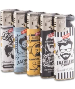Feuerzeug Turbo PROF Barber Shop Display mit 50 Stueck