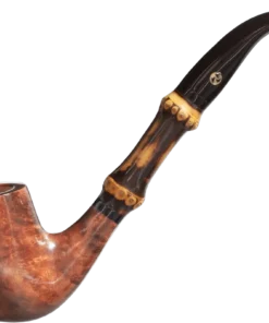Rattray’s Bamboo Bent Brown Pfeife