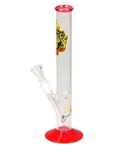 Bong Glas „SmoKing“, H 27cm 32mm, S 14,5mm