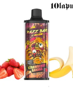 PUFF 30000 RAZZBAR – Banane Erdbeere –
