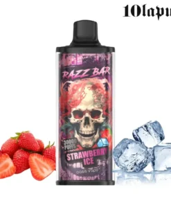 PUFF 30000 RAZZBAR – Erdbeer Eis –