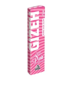 Gizeh Blättchen Pink Long papes + Tips (34 Blatt)