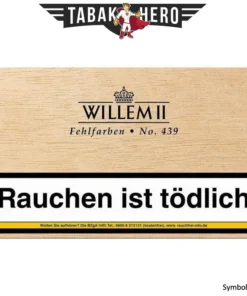 Willem II Fehlfarben 439 Sumatra (100 Zigarillos)