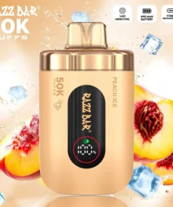 PUFF 50000 RAZZBAR – Pfirsich Eis