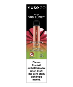 Vuse GO 500 Strawberry Kiwi Vape Einweg E-Zigarette 20mg AP