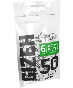 Gizeh Filter Black Aktivkohle Beutel (50 Filter)