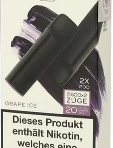 IZY Vape Click 2.0 Grape Ice Prefilled Pods 2x2ml 20mg