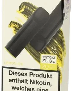 IZY Vape Click 2.0 Lemon Ice Prefilled Pods 2x2ml 20mg