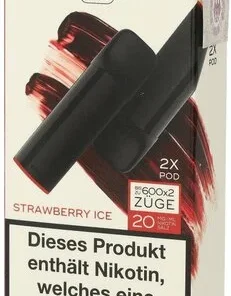 IZY Vape Click 2.0 Strawberry Ice Prefilled Pods 2x2ml 20mg
