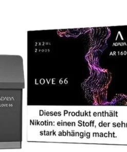 Adalya AR 1600 Prefilled Pod Love 66 2x2ml 12mg