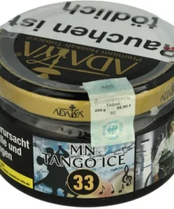 Adalya Mn Tango Ice 33 Wasserpfeifentabak 200g